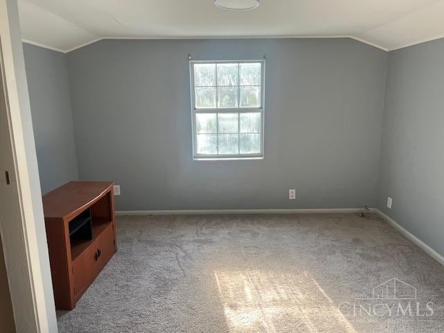 338 Wiltsee Ave, Miami Twp, OH 45140 - additional living space featuring vaulted ceiling and carpet flooring