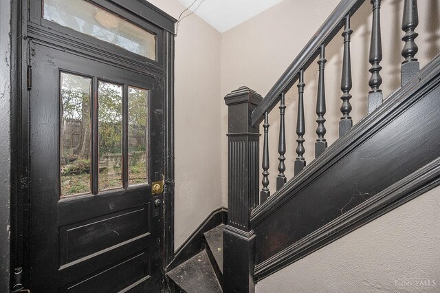 view of entrance foyer