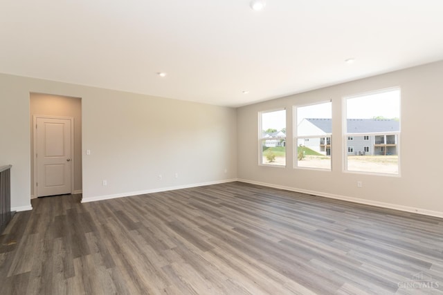 4147 Amelia Olive Branch Rd, Batavia Twp, OH 45103 - spare room with wood finished floors, baseboards, and recessed lighting