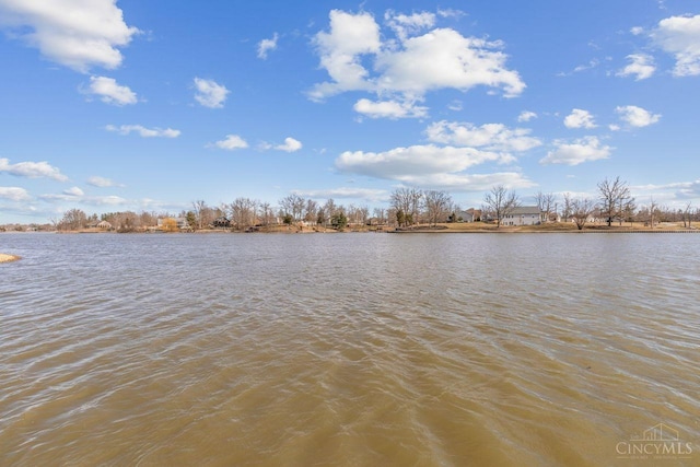 property view of water