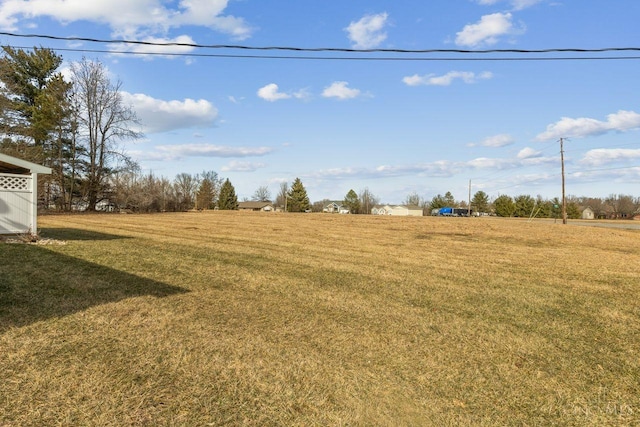 view of yard
