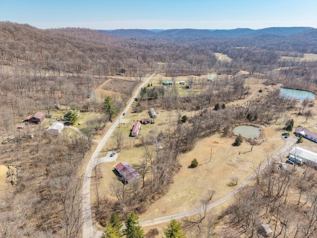 5103 Washburn Rd, Brushcreek Twp, OH 45133 - view of property location with a mountainous background and rural landscape