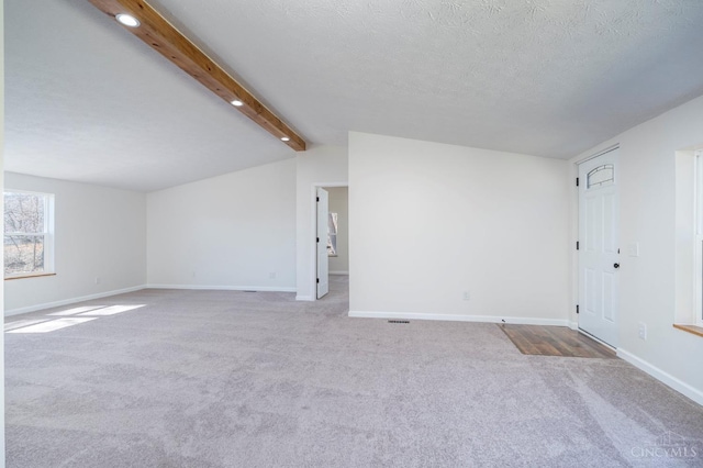 5103 Washburn Rd, Brushcreek Twp, OH 45133 - unfurnished living room featuring carpet, baseboards, and recessed lighting
