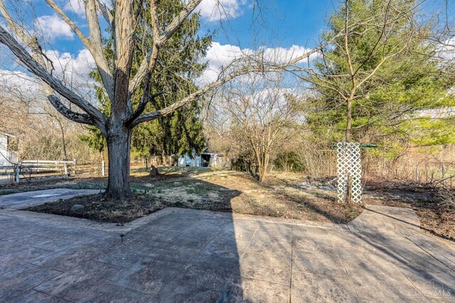 6114 Reily Millville Rd, Reily Twp, OH 45056 - view of yard featuring a patio and fence