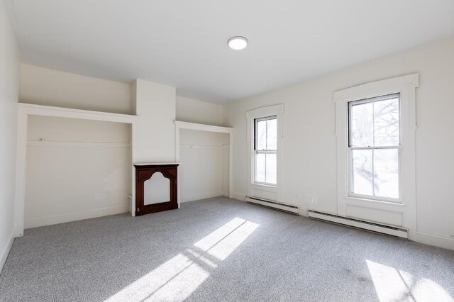 6114 Reily Millville Rd, Reily Twp, OH 45056 - unfurnished bedroom with carpet flooring and baseboard heating