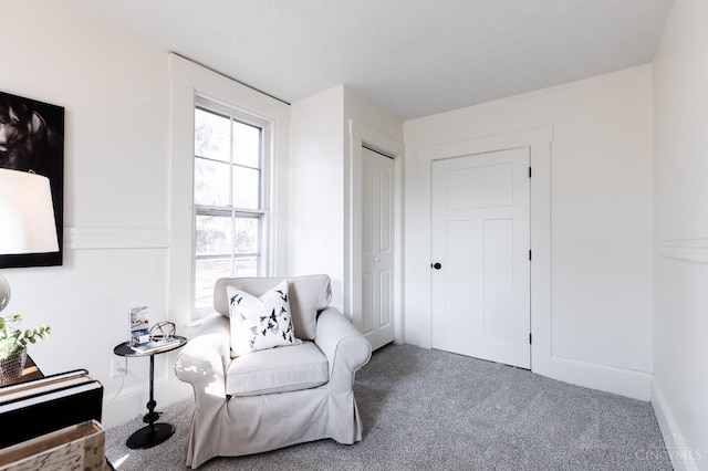 6114 Reily Millville Rd, Reily Twp, OH 45056 - living area with baseboards and carpet floors
