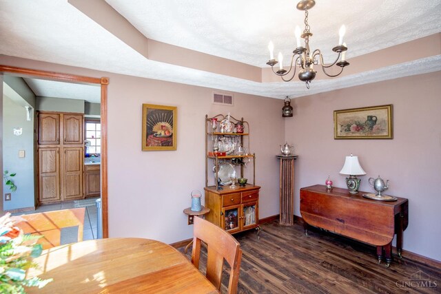 343 Whiteoak Dr, Wilmington, OH 45177 - dining room featuring a chandelier and wood finished floors
