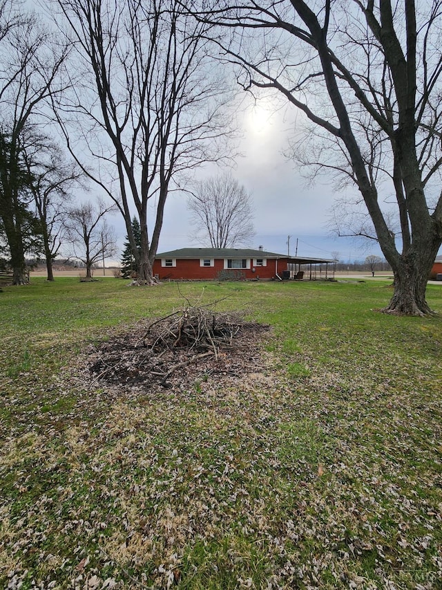 view of yard
