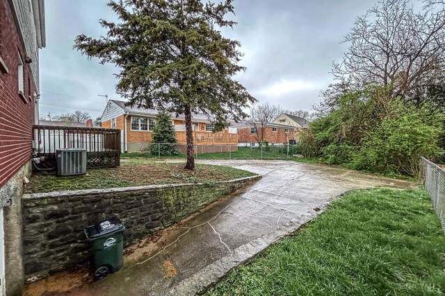 3236 Deborah Ln, Green Twp, OH 45239 - view of yard with cooling unit and fence