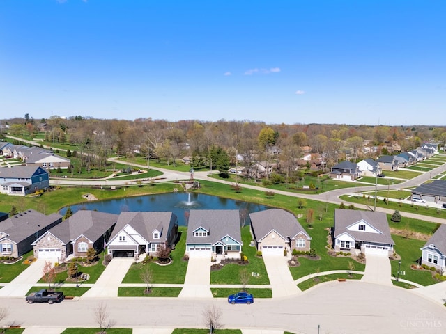 2612 Virgie Ct, Deerfield Twp, OH 45140 - drone / aerial view with a residential view and a water view