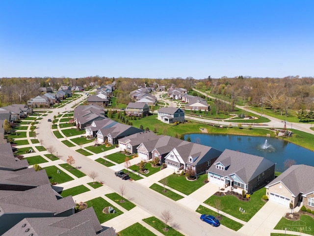 2612 Virgie Ct, Deerfield Twp, OH 45140 - aerial view featuring a residential view and a water view