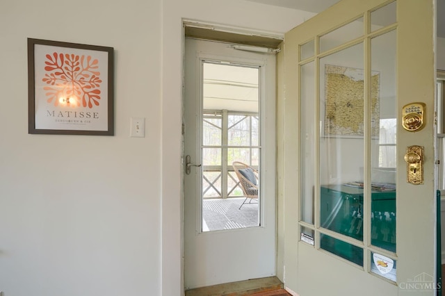view of entryway