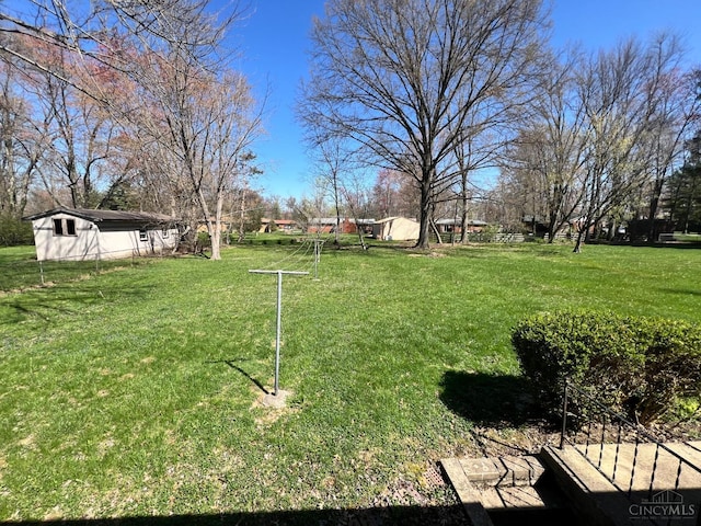 view of yard