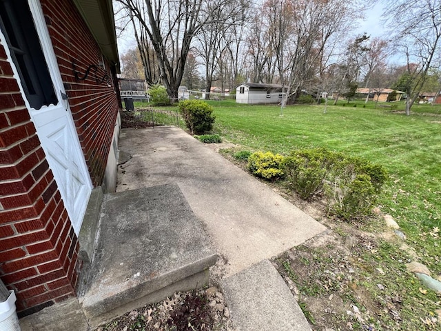 view of yard