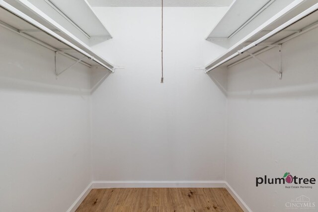3640 Westwood Northern Blvd Unit 24, Cheviot, OH 45211 - walk in closet featuring wood finished floors