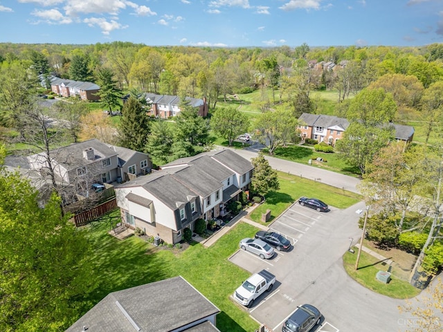 3690 Parfore Ct, Pierce Twp, OH 45245 - bird's eye view featuring a view of trees and a residential view