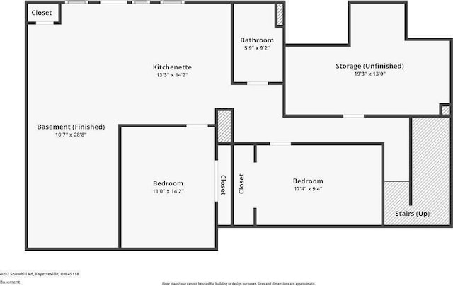 4092 Snowhill Rd, Perry Twp, OH 45118 - view of layout
