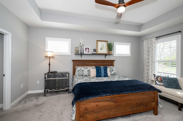 5038 Maiden Way, Liberty Twp, OH 45011 - carpeted bedroom featuring baseboards and a ceiling fan