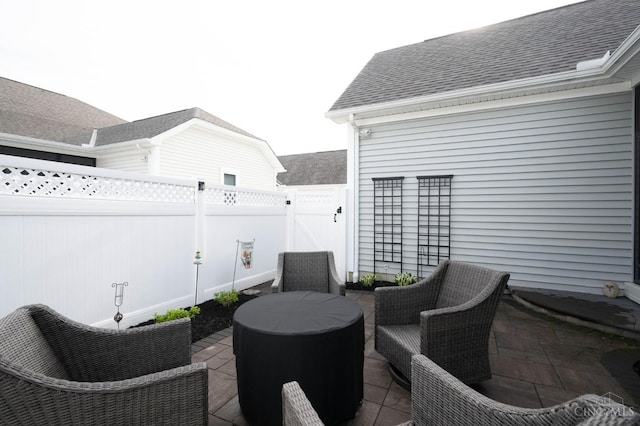 5038 Maiden Way, Liberty Twp, OH 45011 - view of patio featuring a fenced backyard and a gate