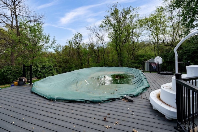 5172 Sheits Rd, Colerain Twp, OH 45251 - view of wooden deck