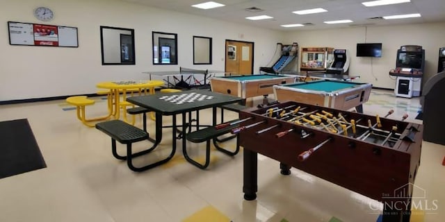 2021 Zuni Dr, Franklin Twp, OH 45171 - game room with billiards