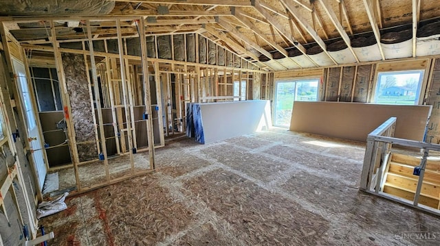 2021 Zuni Dr, Franklin Twp, OH 45171 - misc room featuring an upstairs landing and vaulted ceiling