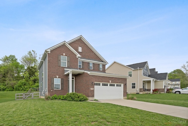 10522 Atterbury Dr, Crosby Twp, OH 45030 - traditional-style home featuring concrete driveway, brick siding, and an attached garage