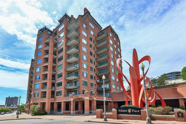 view of property