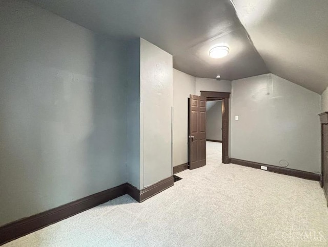 1239 Sliker Ave, Cincinnati, OH 45205 - additional living space featuring carpet flooring, lofted ceiling, and baseboards