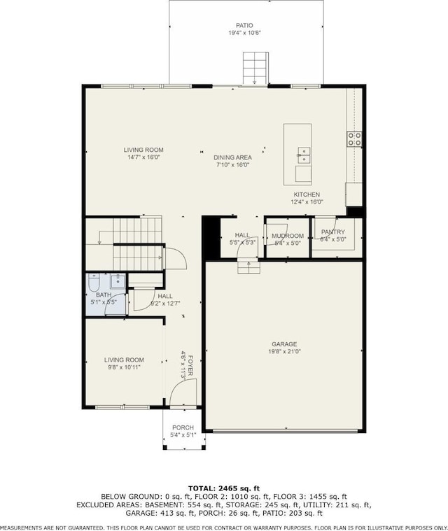 1750 Parkfield Way, Goshen Twp, OH 45122 - home floor plan