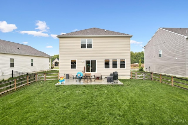 1750 Parkfield Way, Goshen Twp, OH 45122 - rear view of house featuring a patio