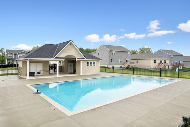 1750 Parkfield Way, Goshen Twp, OH 45122 - view of pool with a patio area and a residential view