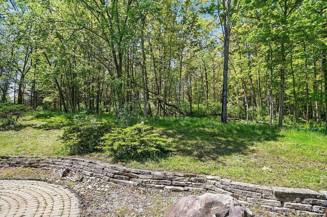 11675 New Biddinger Rd, Harrison Twp, OH 45030 - view of yard featuring a forest view