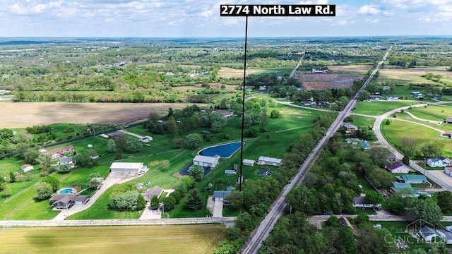 2774 N Law Rd, Reily Twp, OH 45056 - aerial view of property and surrounding area