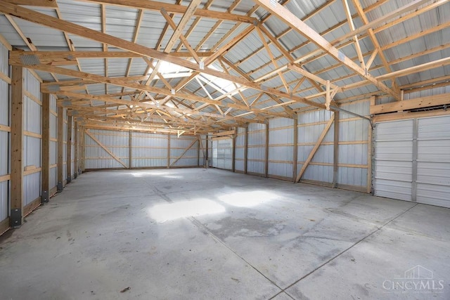 2774 N Law Rd, Reily Twp, OH 45056 - garage with metal wall