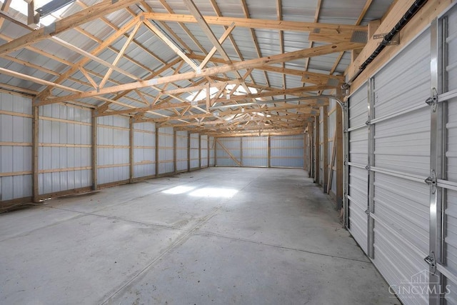 2774 N Law Rd, Reily Twp, OH 45056 - garage featuring metal wall