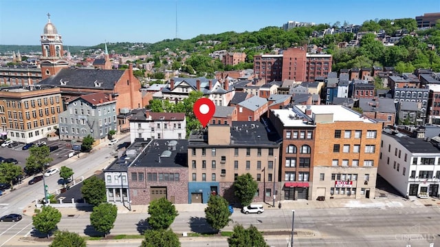 drone / aerial view