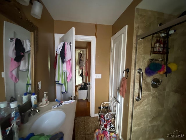 3518 Fyffe Ave, Cincinnati, OH 45211 - full bath featuring a stall shower and vanity