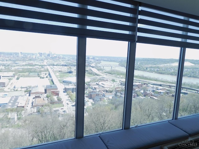 detailed view of a view of city