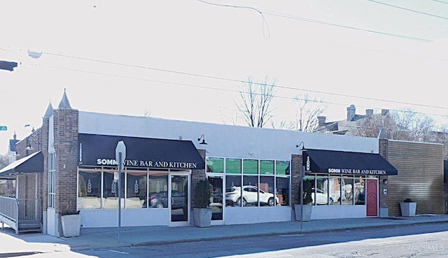 view of commercial property