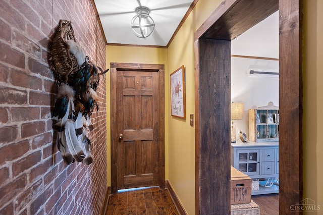 6241 Marathon Edenton Rd, Wayne Twp, OH 45107 - doorway to outside featuring wood finished floors and baseboards