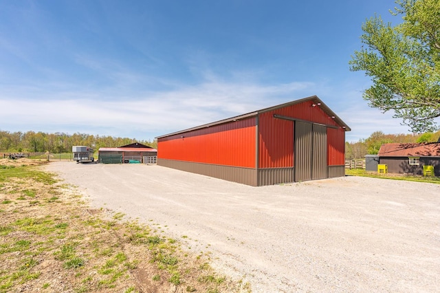 6241 Marathon Edenton Rd, Wayne Twp, OH 45107 - view of pole building