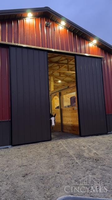 6241 Marathon Edenton Rd, Wayne Twp, OH 45107 - view of horse barn