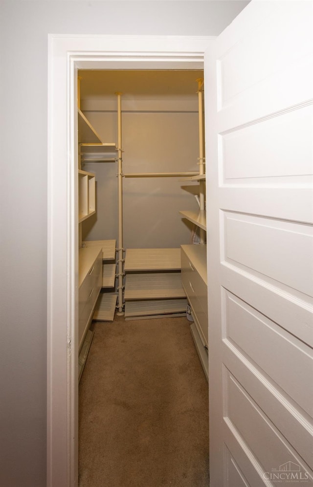 view of storage room