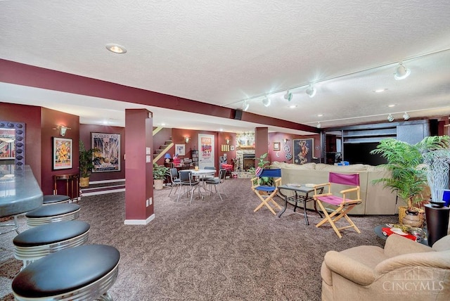 1668 Nichole Ct, Hamilton, OH 45013 - building lobby featuring stairway and a textured ceiling