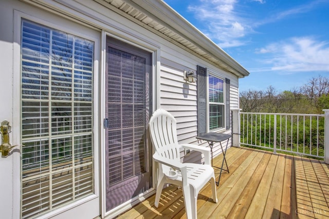 view of deck