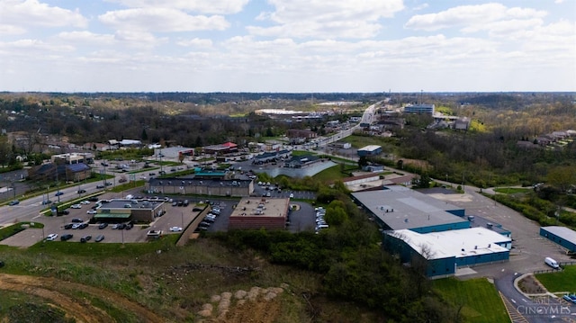 aerial overview of property's location