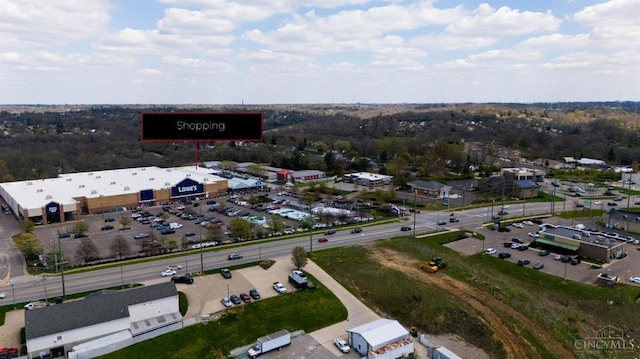 drone / aerial view