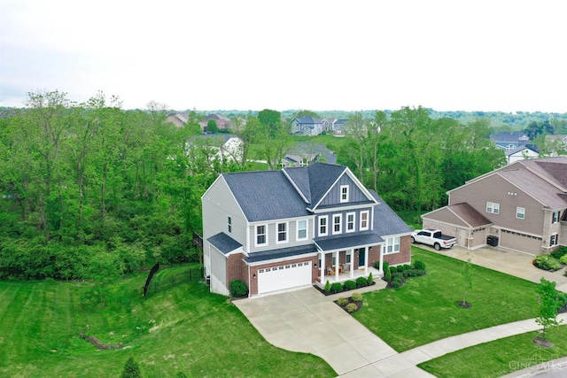 7690 Wharton Ct, West Chester, OH 45069 - view from above of property