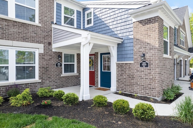 5880 Parkview Ln Unit 303, Miami Twp, OH 45150 - view of exterior entry with brick siding